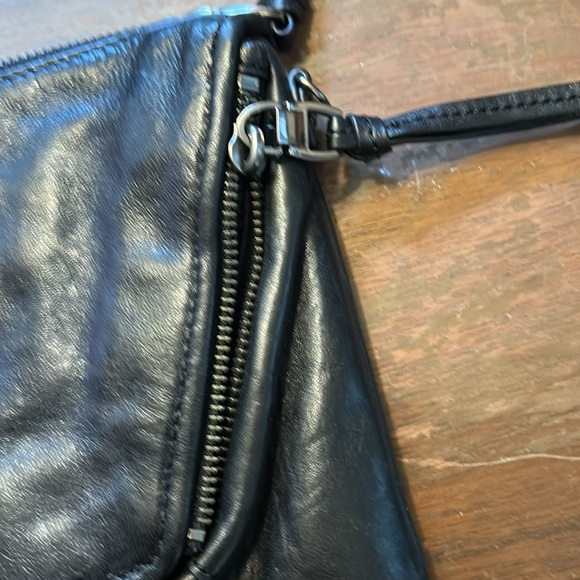 Kooba Black Leather Crossbody/Clutch - Picture 13 of 15